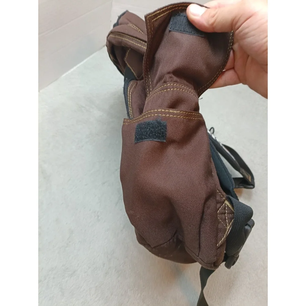 Vintage '90S Shorty's Skate Backpack Brown Skater Grunge Chad Muska Y2k Rare.